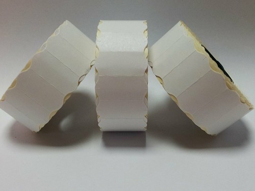 Rolls white price label - white, for