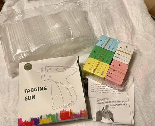 Clothes tagging gun price tag - tagging,