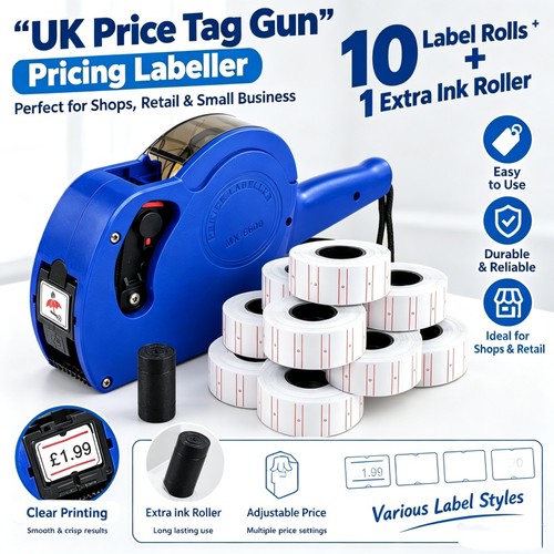 Price tag gun pricing - tag, labeller